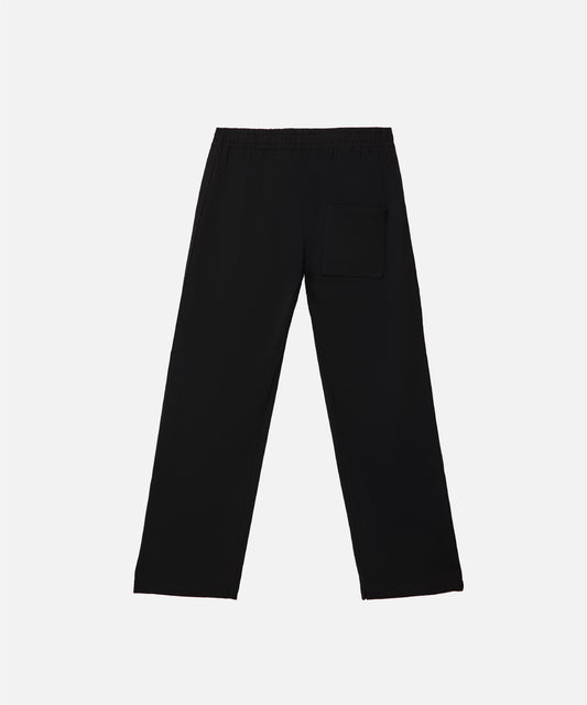 BLACK ESSENTIAL SWEATPANTS