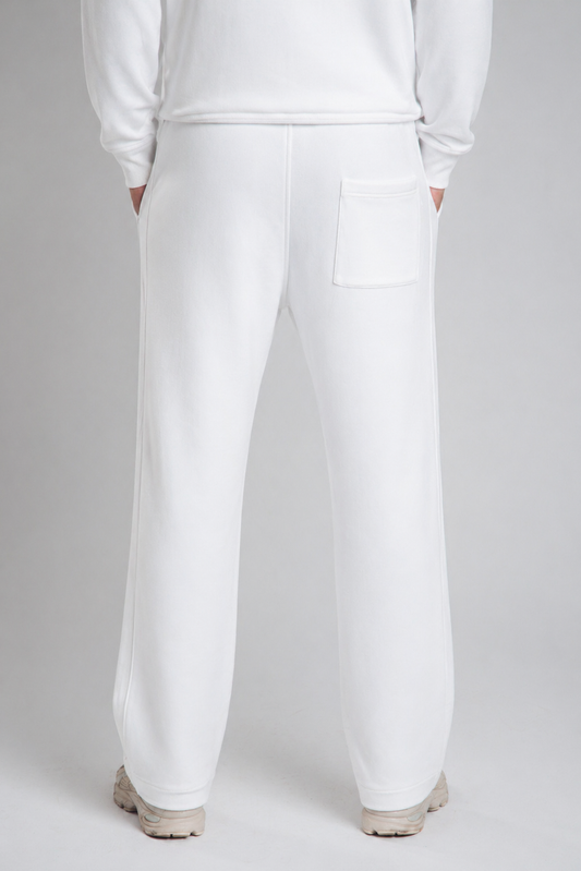 White Essential Sweatpants