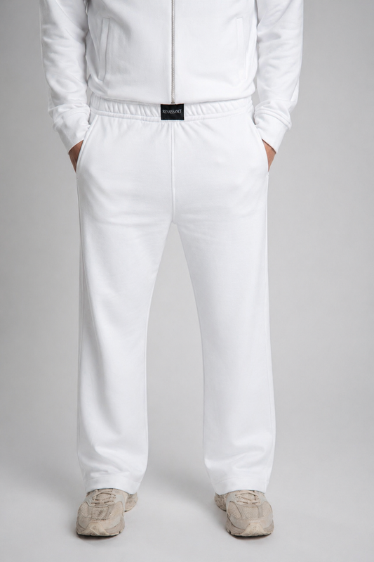 White Essential Sweatpants